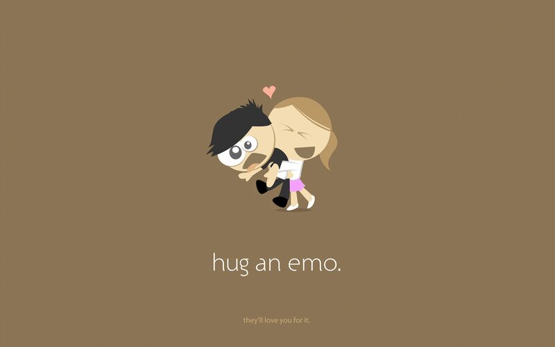 hug an emo