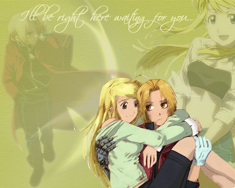 hug between two characters