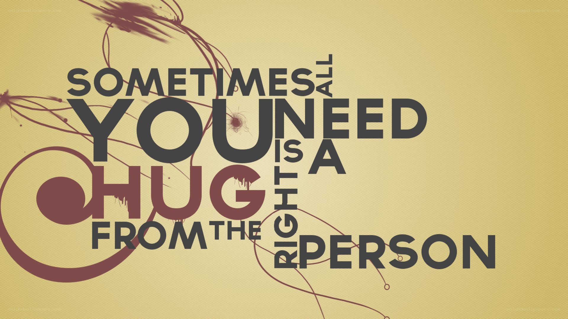 hug from the right person