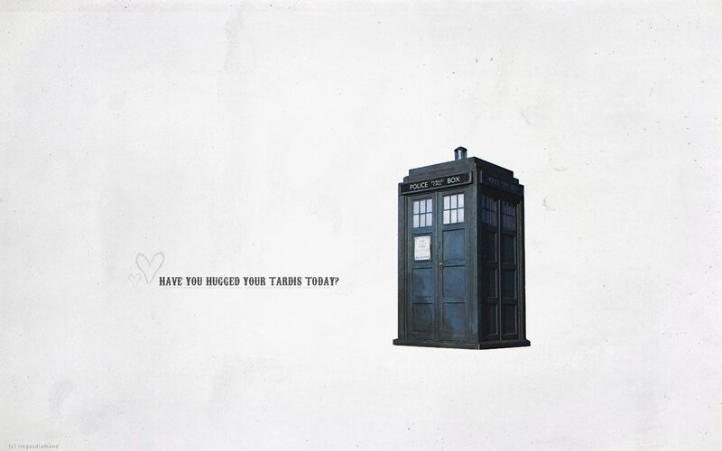 Hugged Your TARDIS Today?