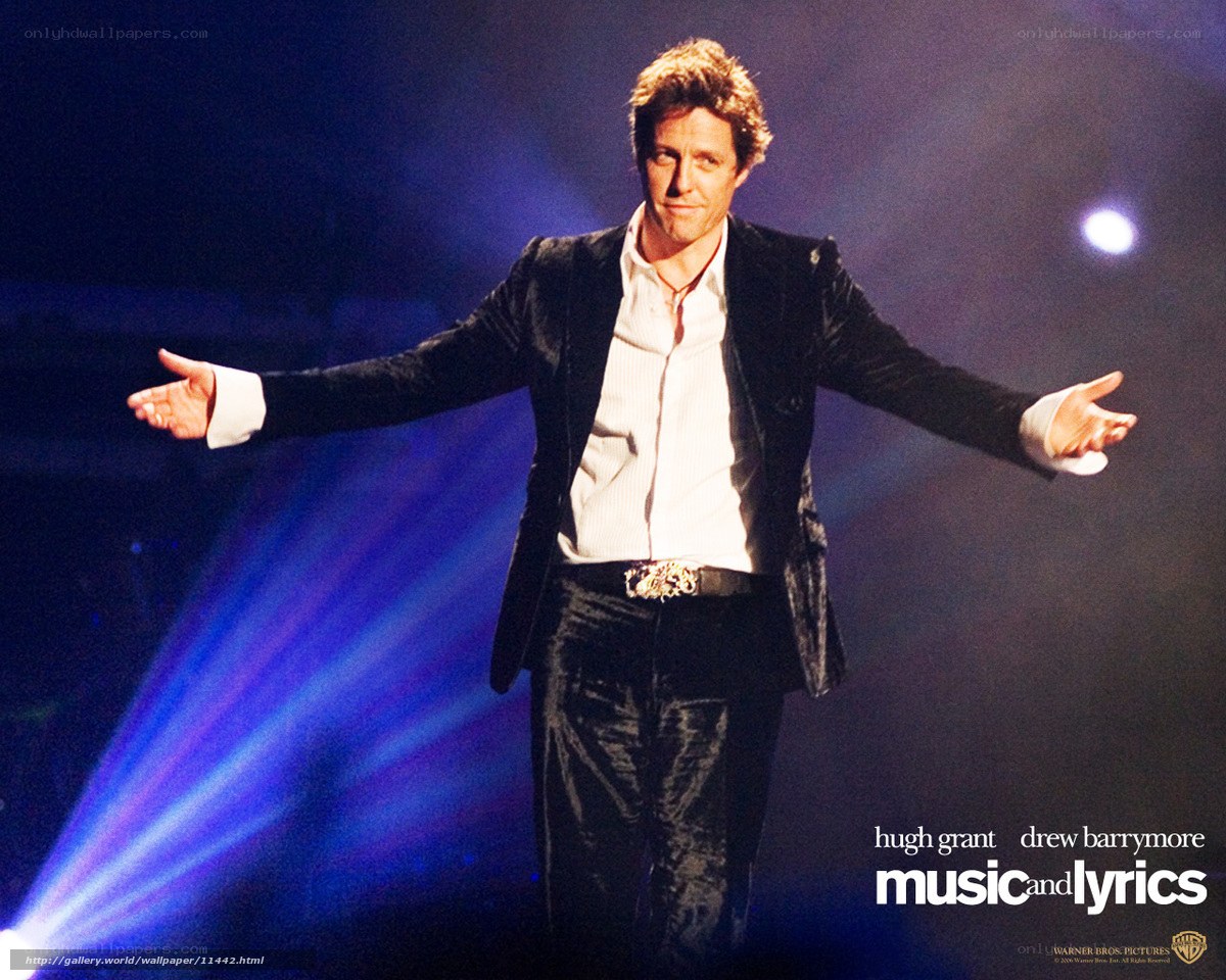 Hugh Grant on stage