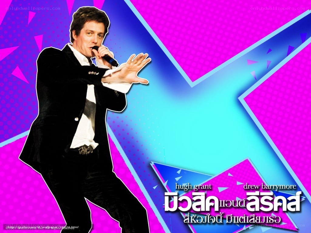 Hugh Grant performing on stage