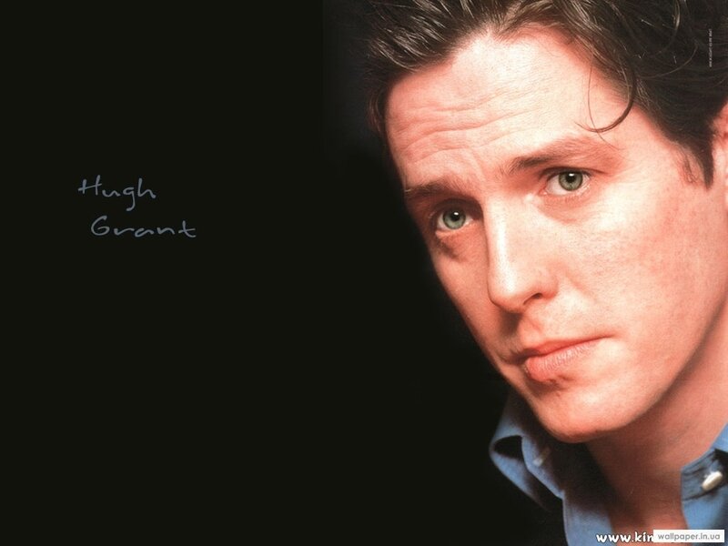 Hugh Grant Portrait — Black