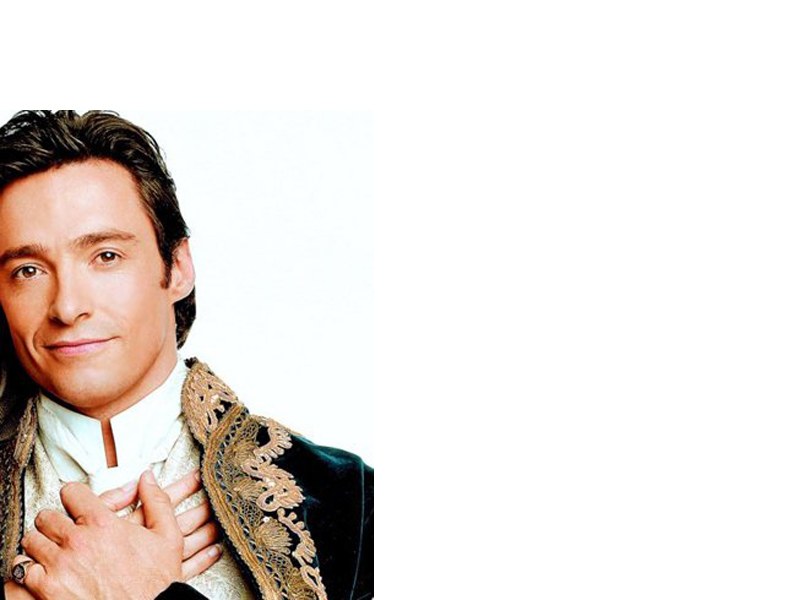 Hugh Jackman in costume