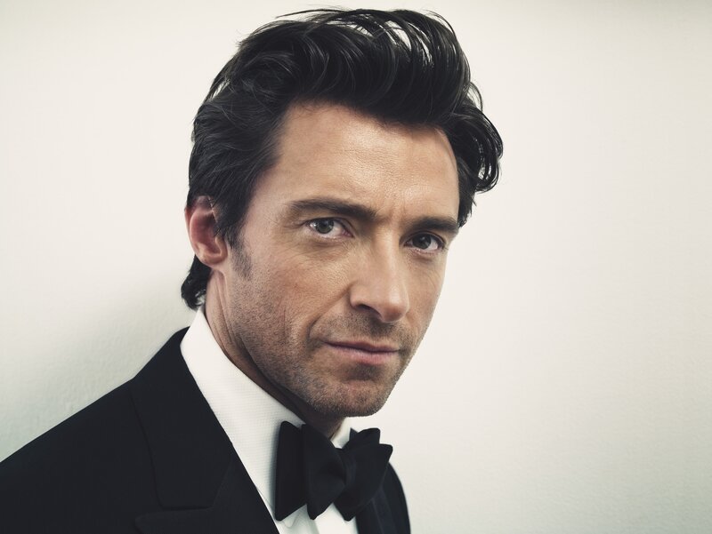Hugh Jackman in tuxedo
