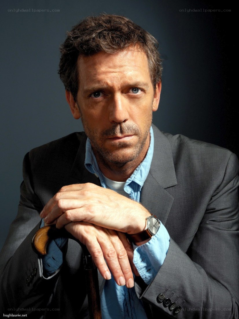 Hugh Laurie portrait