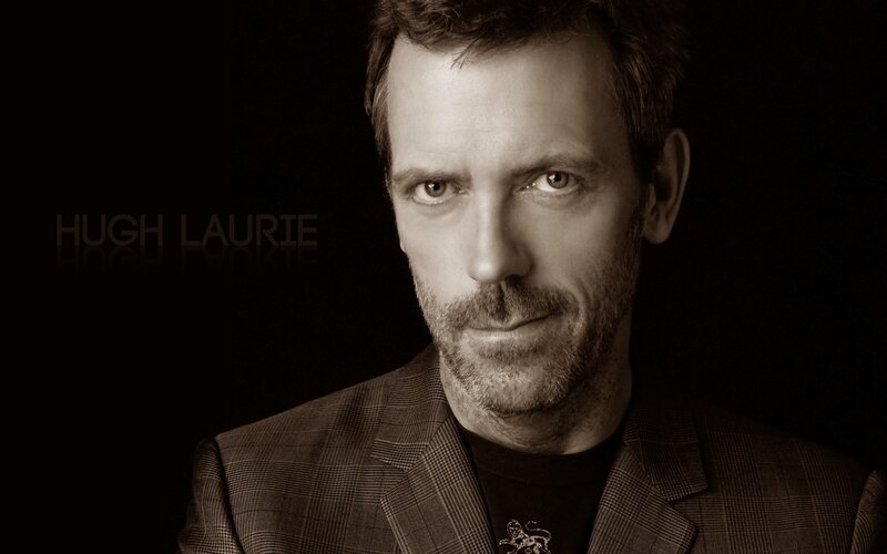 Hugh Laurie portrait