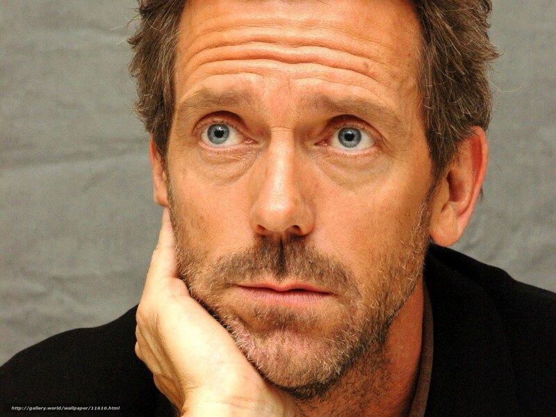 Hugh Laurie portrait