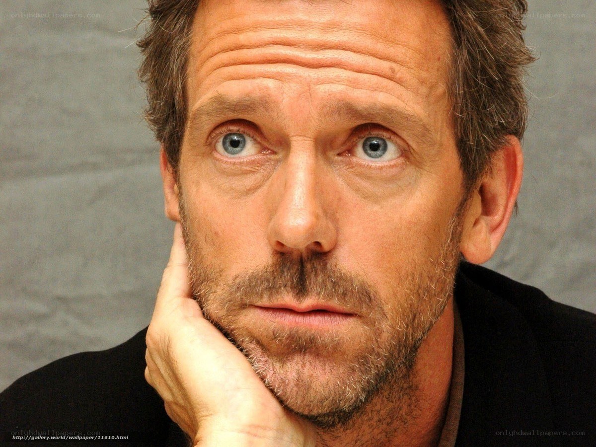 Hugh Laurie portrait
