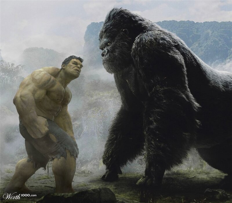 Hulk and King Kong