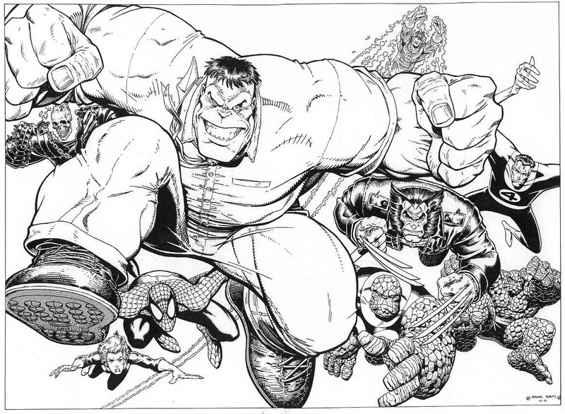 Hulk and Superheroes