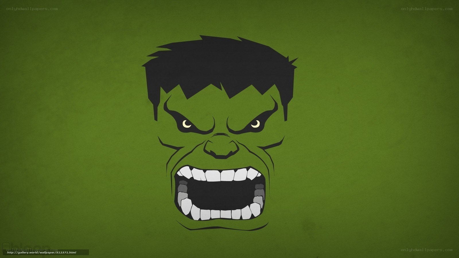 Hulk angry face