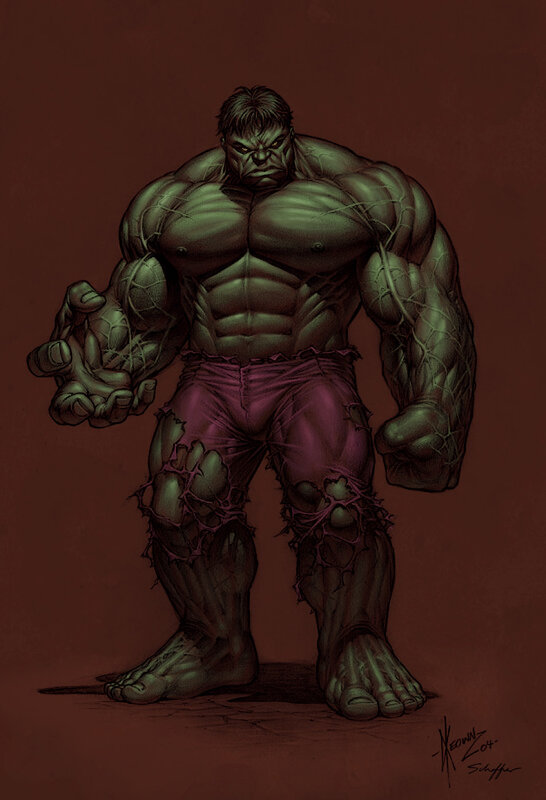 Hulk character illustration