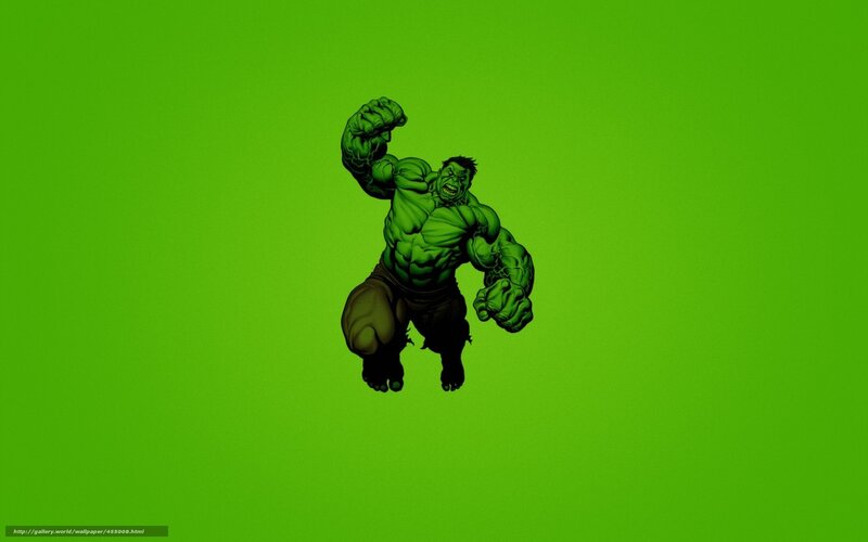 Hulk Character in Motion