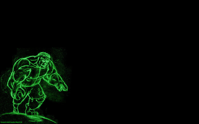 Hulk Character Outline