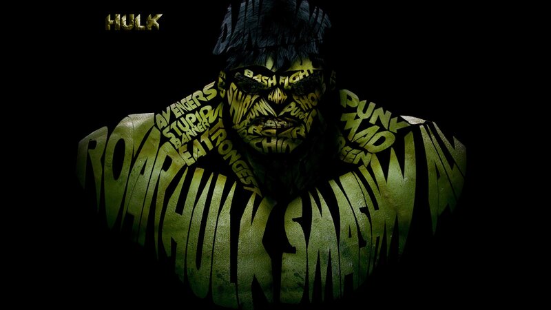 Hulk Character Portrait — Green, Dramatic