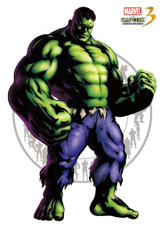 Hulk from Marvel vs Capcom 3