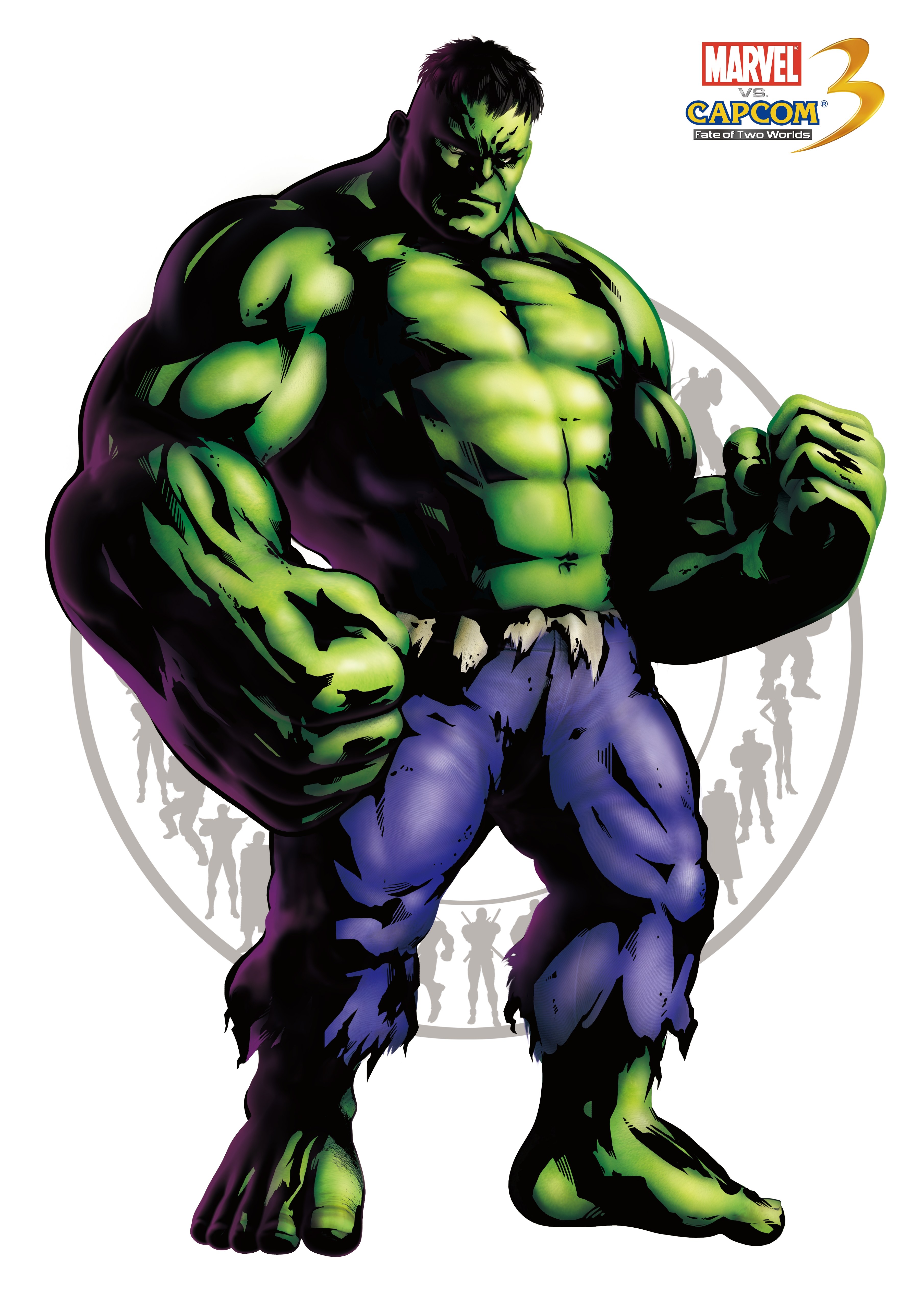 Hulk from Marvel vs Capcom 3