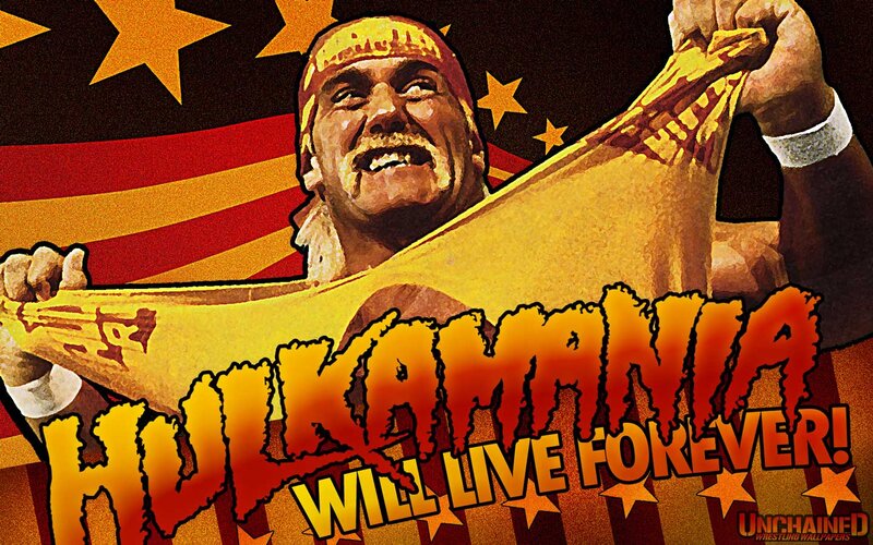 Hulk Hogan in Wrestling Gear
