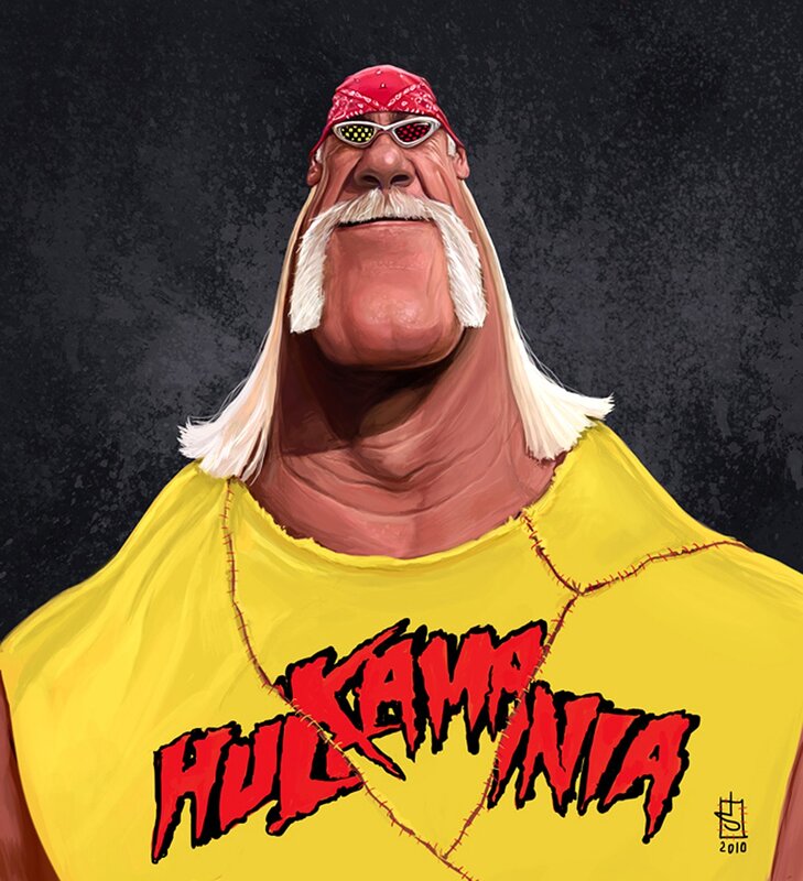 Hulk Hogan portrait
