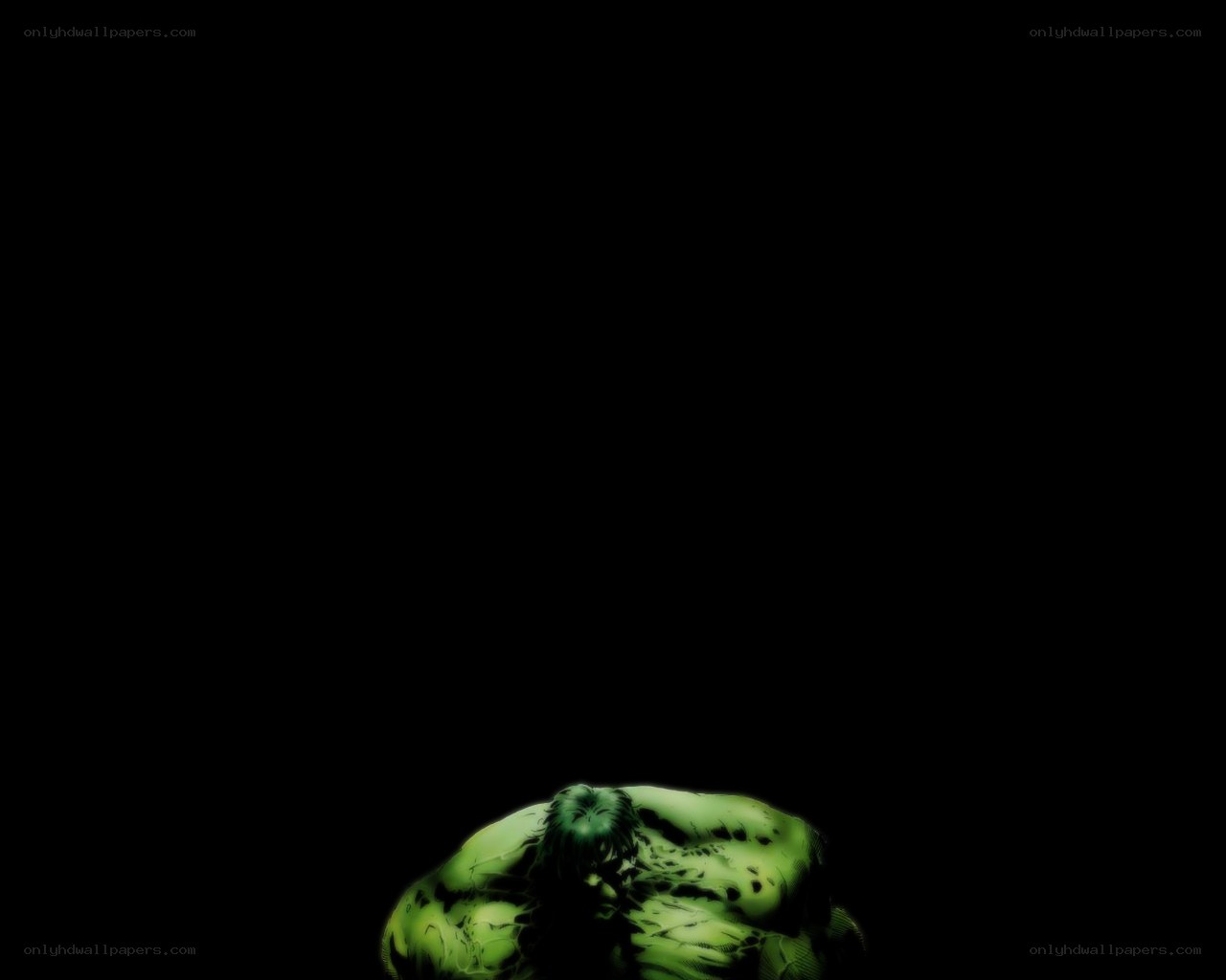 Hulk in darkness