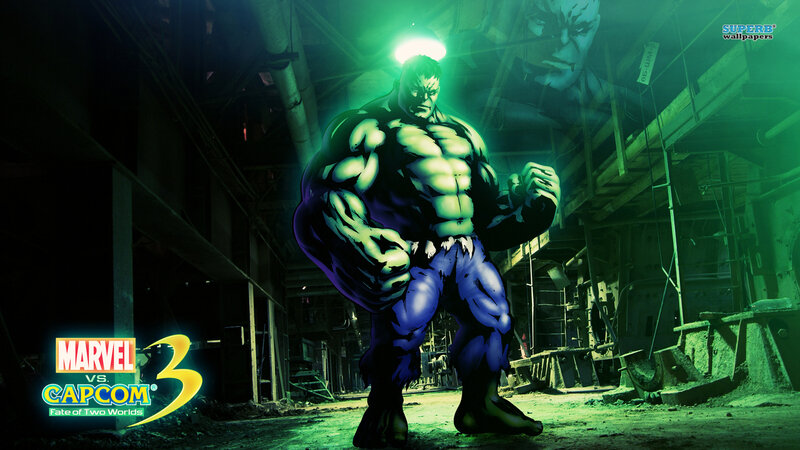 Hulk in Industrial Setting — Green, Dramatic