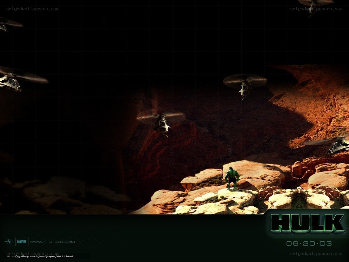 Hulk stands on rocky terrain