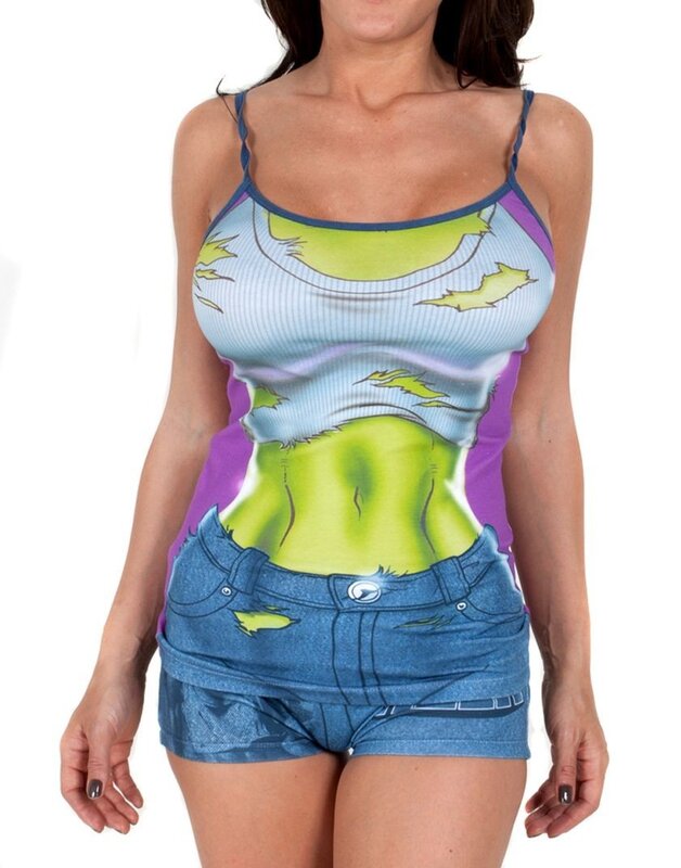Hulk-themed tank top