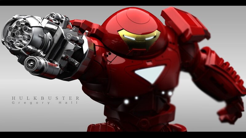 Hulkbuster armor concept