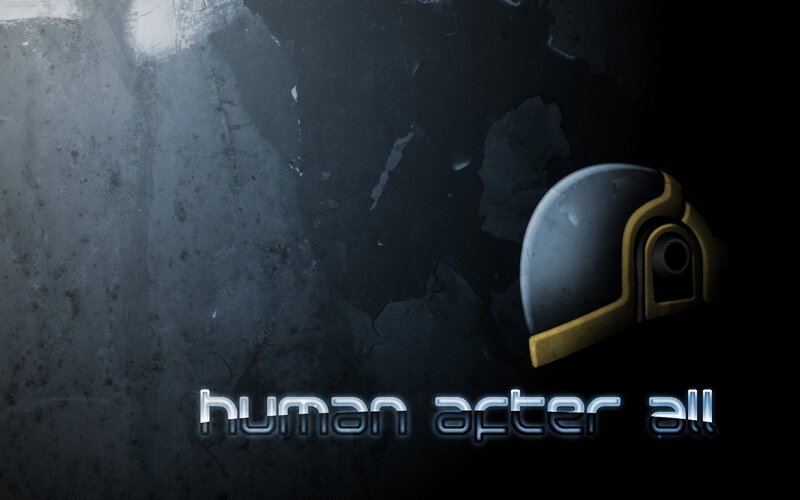 human after all artwork