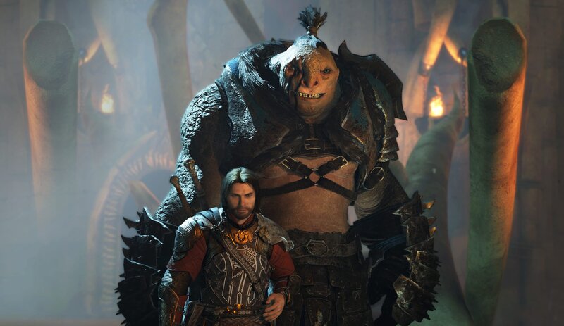 Human and Orc Warrior