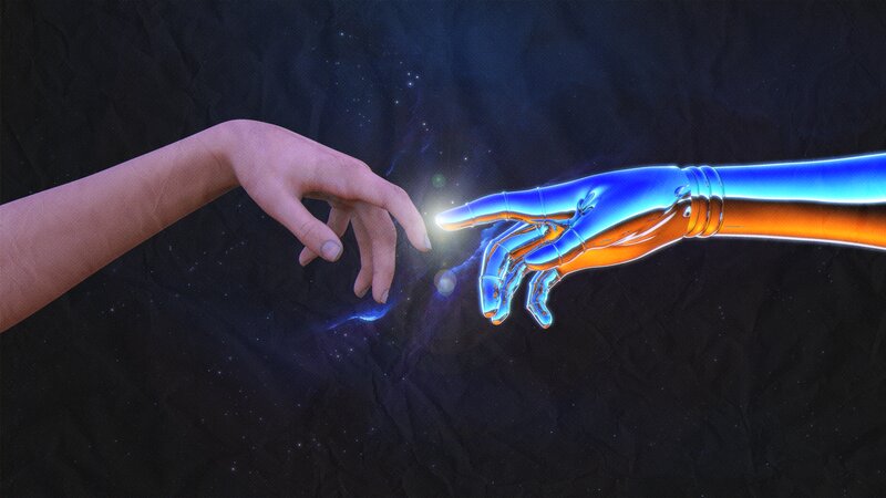 Human and Robot Hands