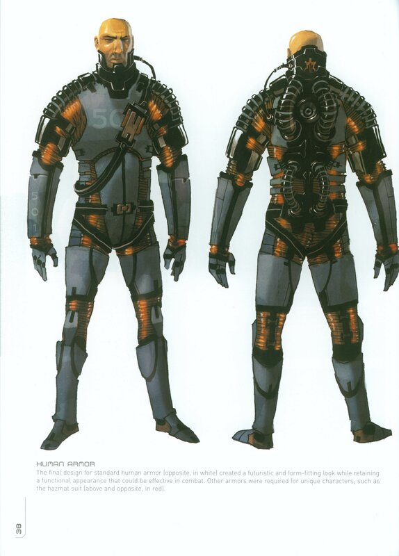 Human Armor Concept Art