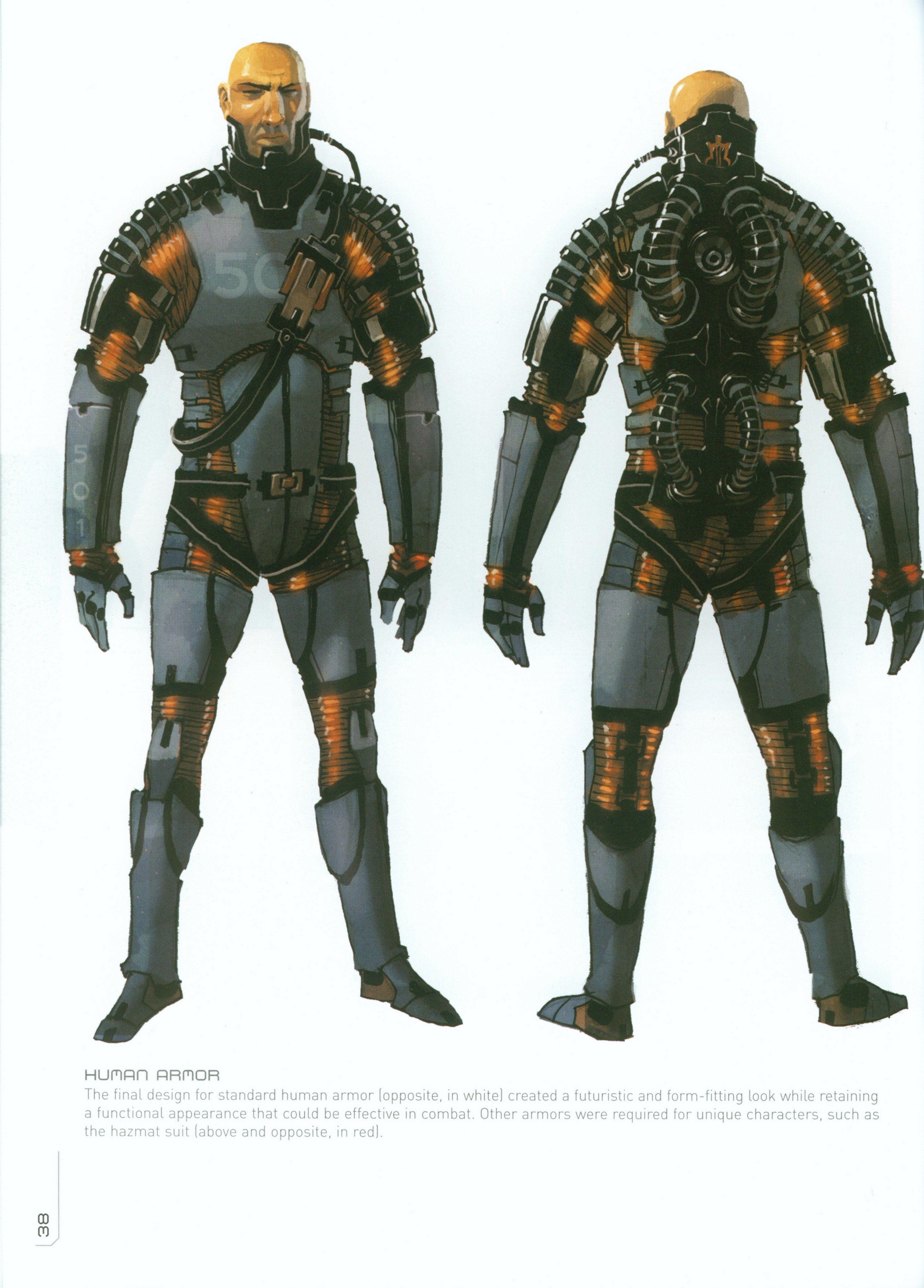 Human Armor Concept Art