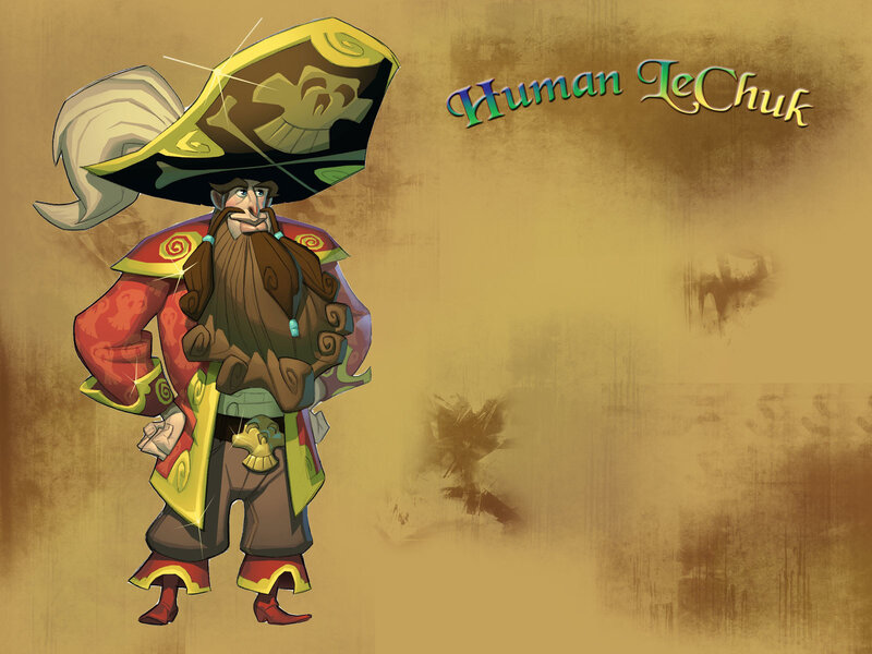 Human LeChuk character art
