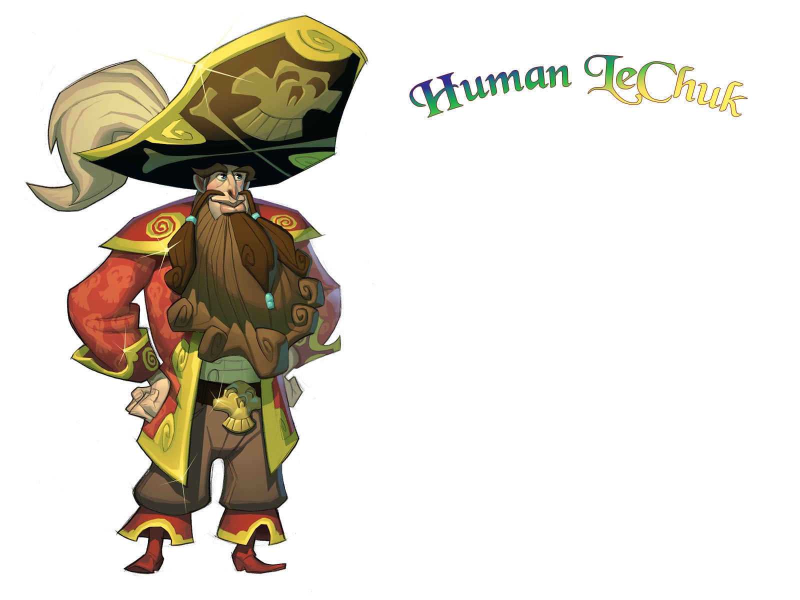 Human LeChuk character design