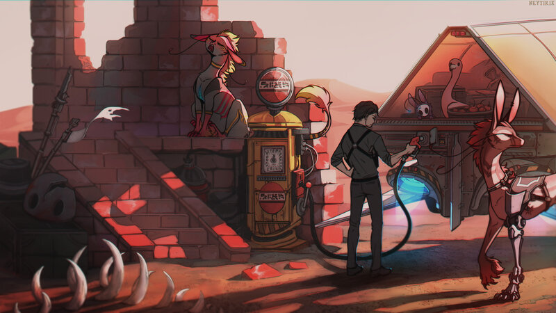Human Refueling Vehicle
