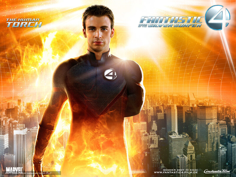 Human Torch from Fantastic Four
