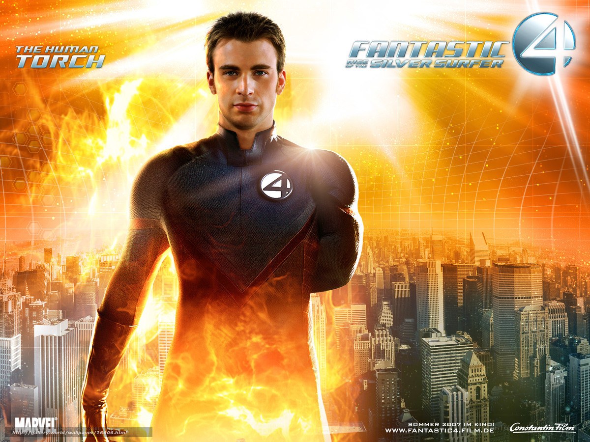 Human Torch from Fantastic Four