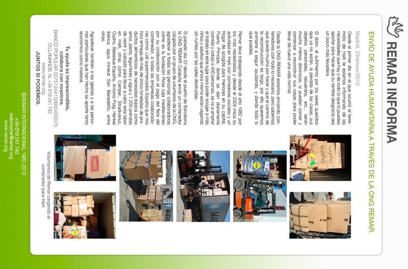Humanitarian aid report