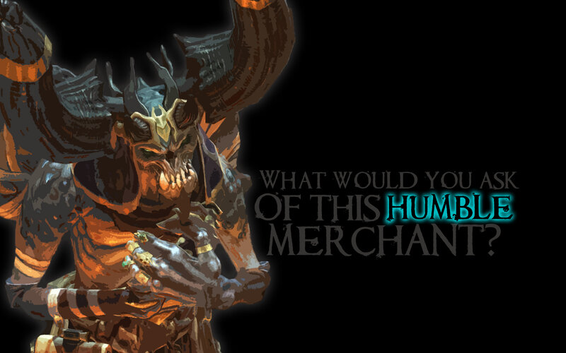 Humble Merchant Character