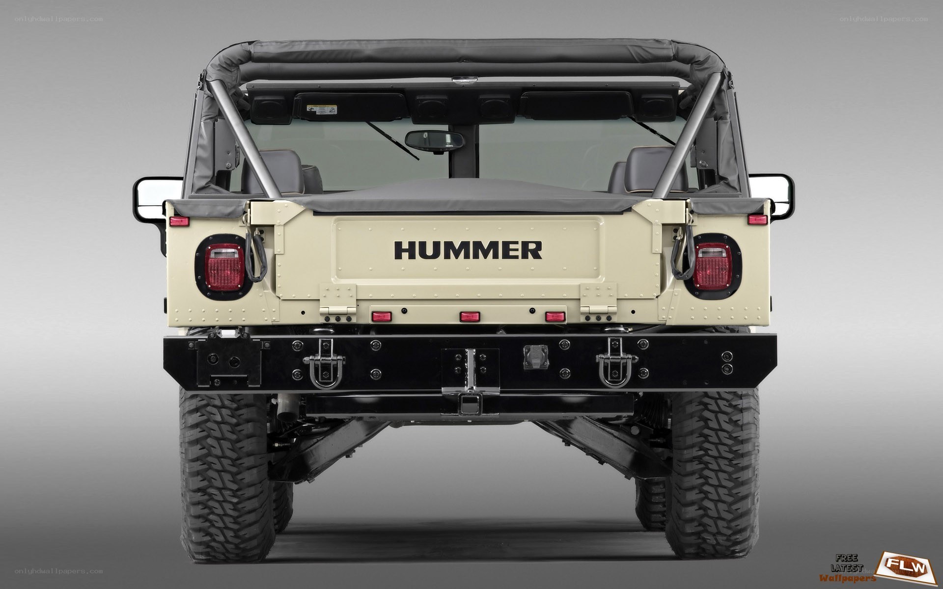 Hummer H1 rear view