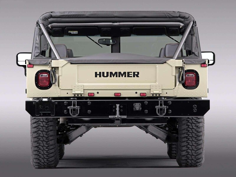 Hummer H1 rear view