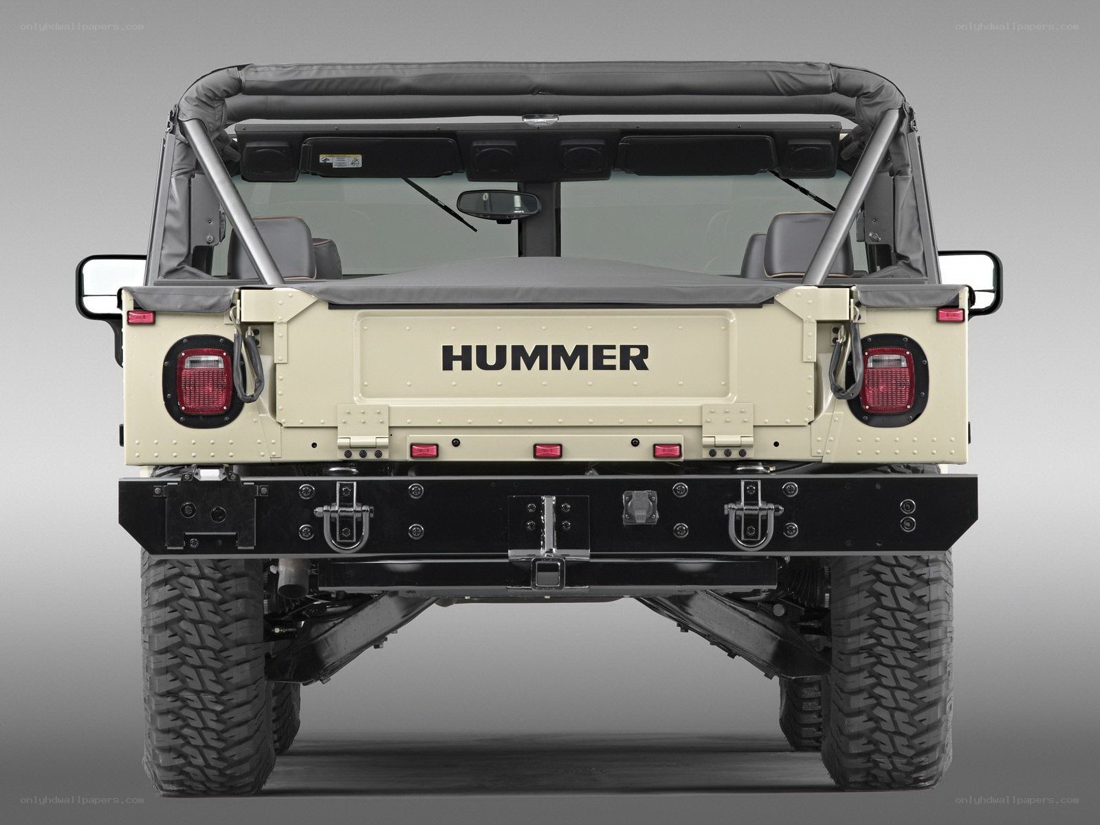 Hummer H1 rear view
