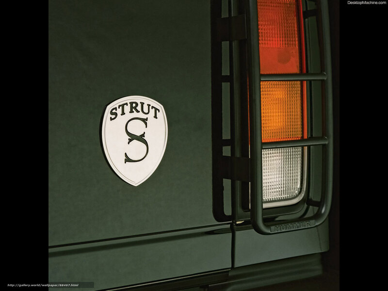 Hummer H1 Strut badge