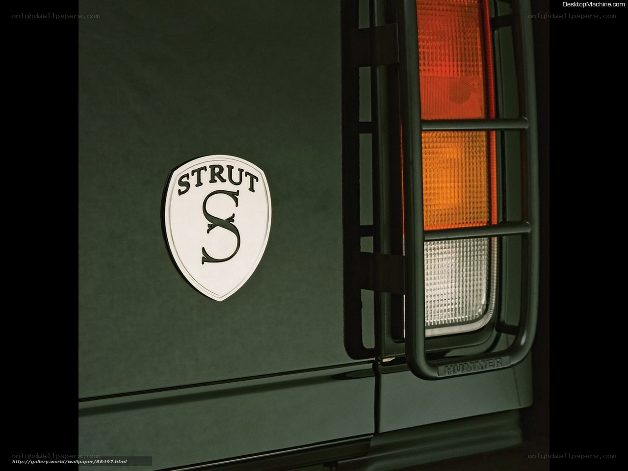 Hummer H1 Strut badge