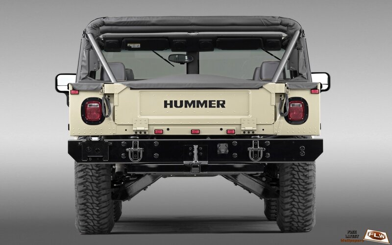 Hummer H1 Vehicle — Beige, Neutral, Photograph, Tires