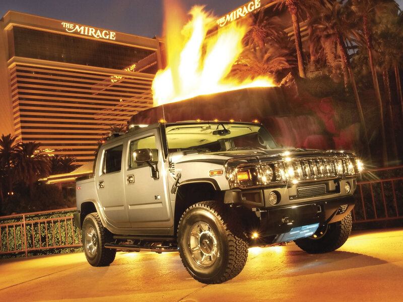 Hummer H2 at The Mirage