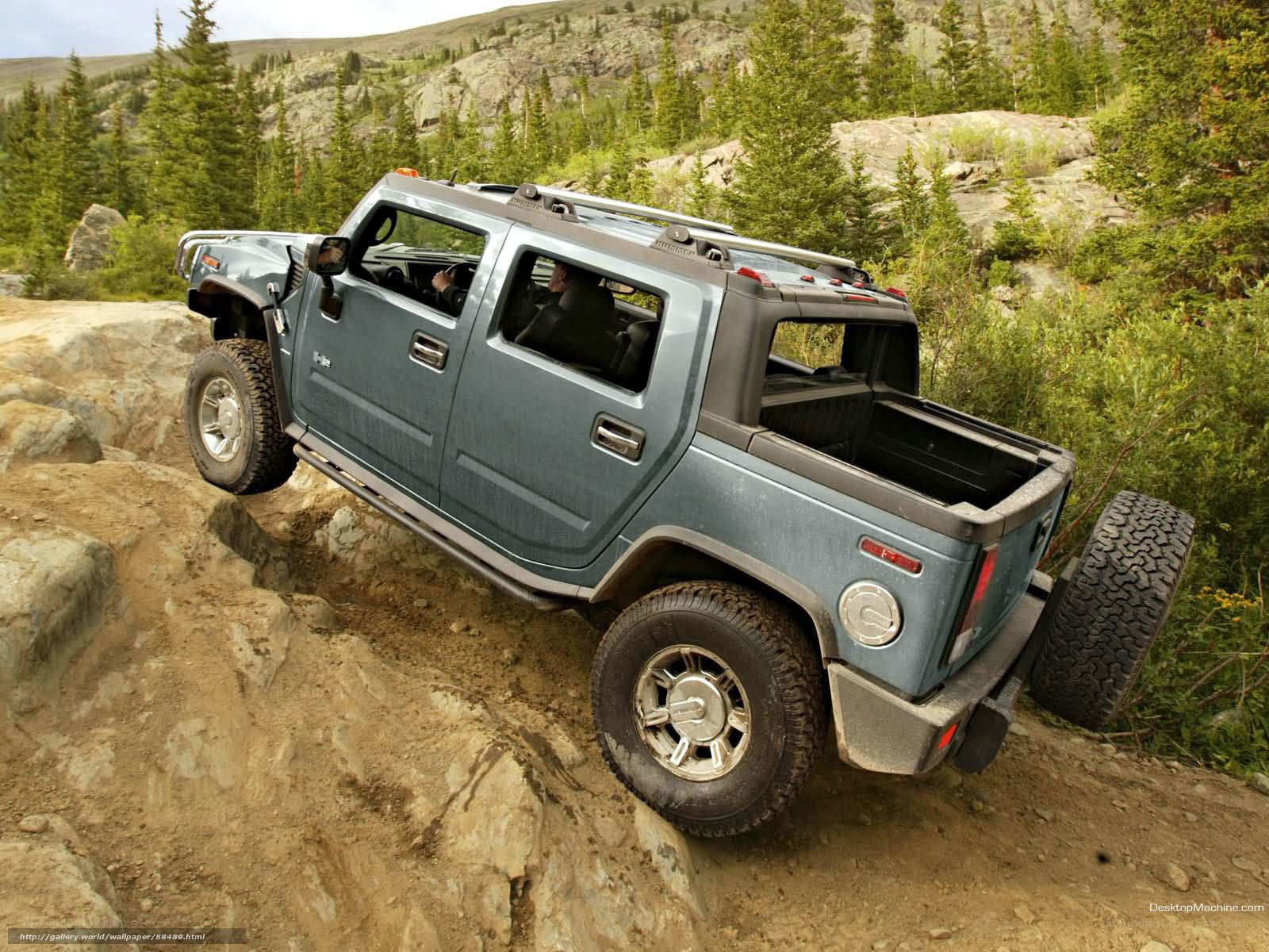 Hummer H2 off-roading