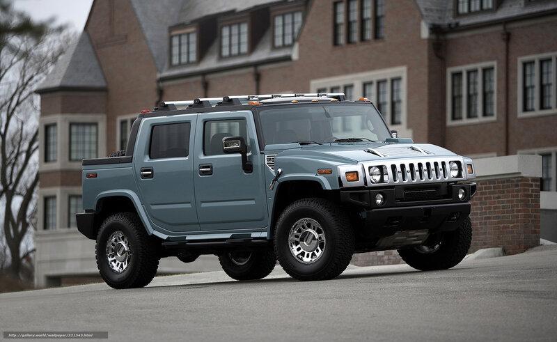 Hummer H2 pickup truck